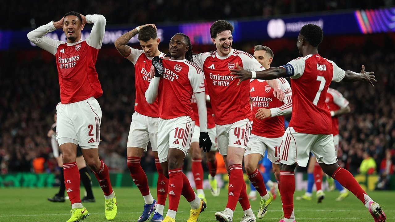 Hasil Arsenal vs Leverkusen: Gol Spektakuler Eze dan Rice Bawa The Gunners ke Perempat Final