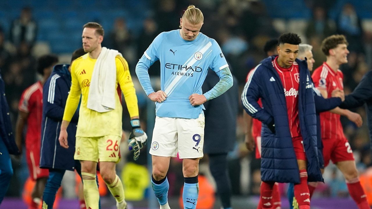 Rapor Pemain Man City vs Nottingham Forest: Erling Haaland Melempem, Sinar Semenyo Tak Cukup