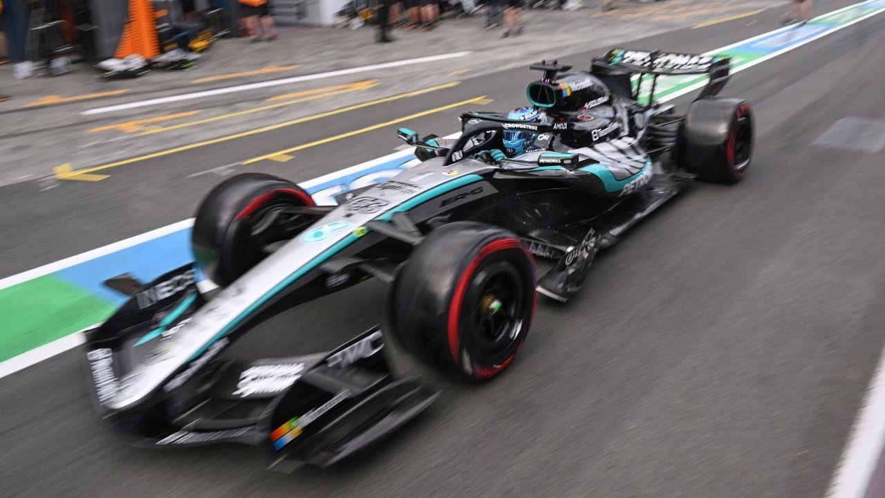 Hasil Latihan Formula 1 GP China 2026: George Russell dan Kimi Antonelli Memimpin