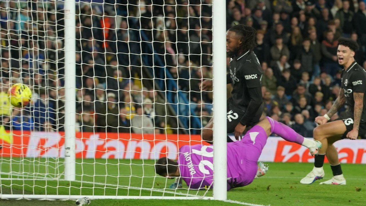Man of the Match Leeds vs Man City: Antoine Semenyo