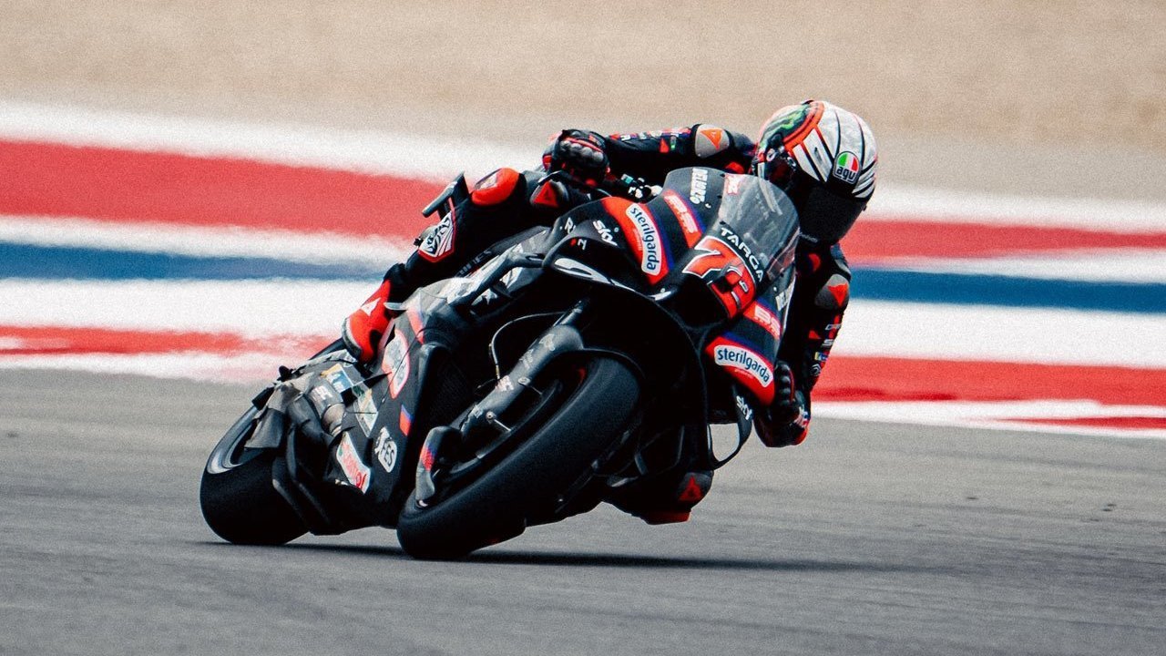 Marco Bezzecchi Berkuasa dari Start sampai Finis di Balapan MotoGP Amerika 2026, Aprilia Finis 1-2