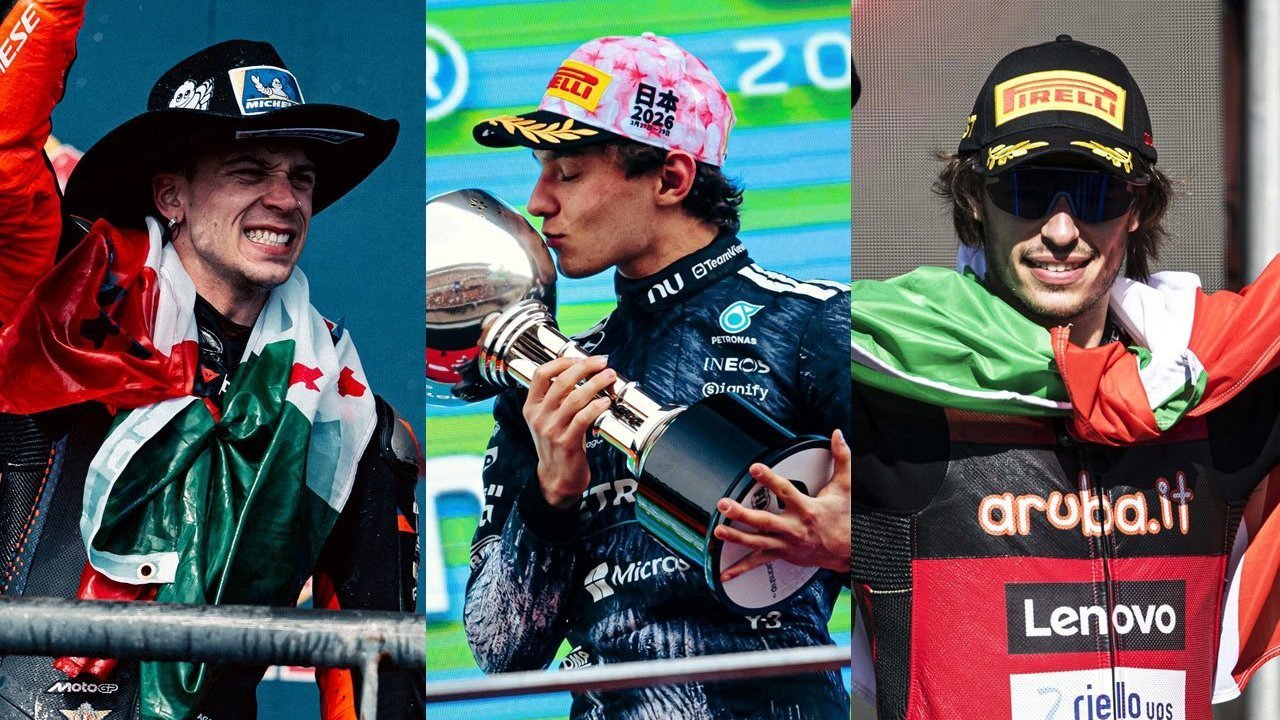 Kembalinya Kejayaan Pembalap Italia, Bisa Sabet Gelar di 3 Kejuaraan Dunia Bergengsi pada 2026 Kembalinya Kejayaan Pembalap Italia, Bisa Sabet Gelar di 3 Kejuaraan Dunia Bergengsi pada 2026