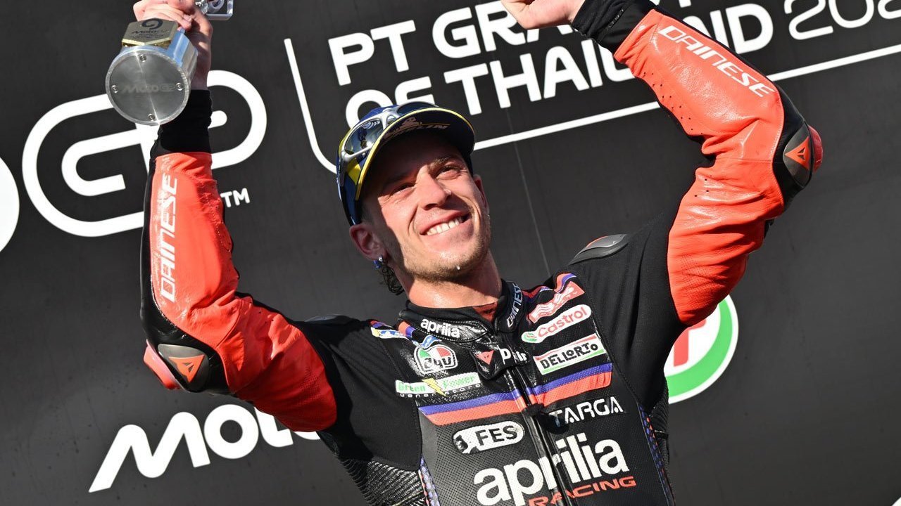 Marco Bezzecchi Imbau Aprilia Tak Jemawa Semua Pembalapnya Masuk Top 5 di MotoGP Thailand 2026