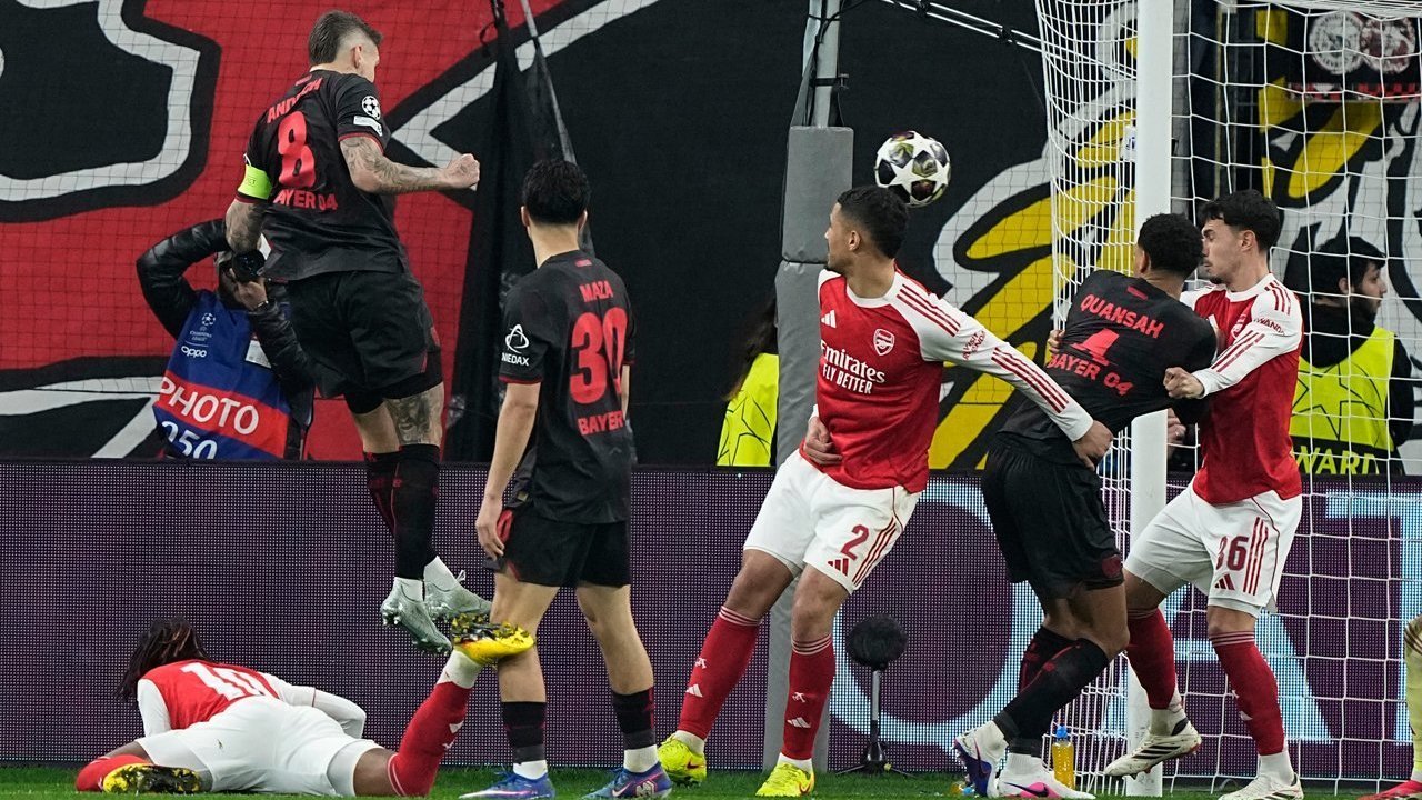 Man of the Match Bayer Leverkusen vs Arsenal: Robert Andrich