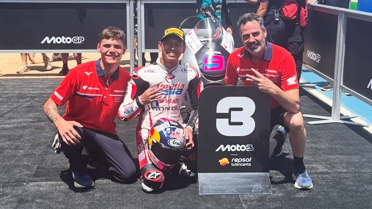 Veda Ega Pratama Sebut Podiumnya di Moto3 Brasil 2026 Luar Biasa, Tak Lupakan Dukungan Indonesia