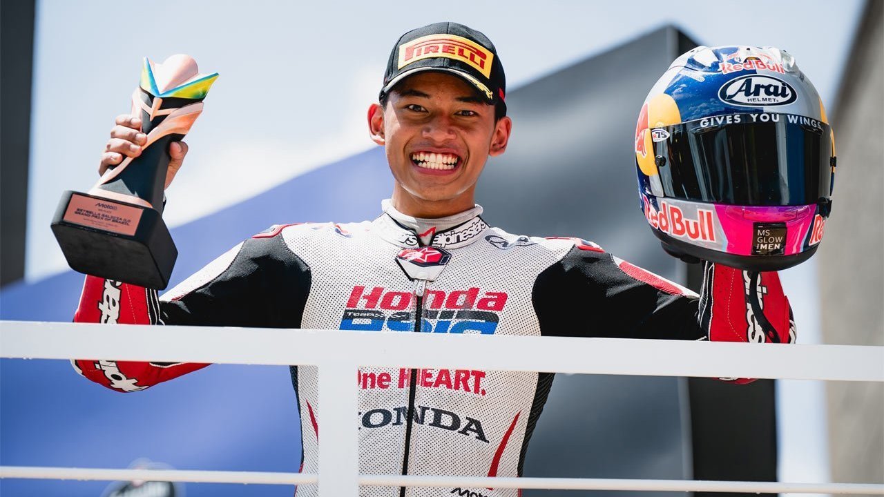 Veda Ega Pratama Ternyata Sudah Punya Firasat Bakal Naik Podium di Moto3 Brasil, Langsung Klop dengan Goiania