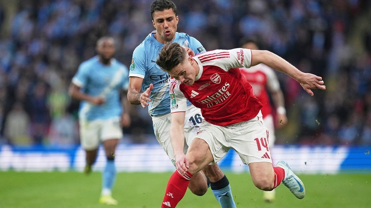 Nonton Live Streaming Man City vs Arsenal di SCTV dan Vidio - Premier League 2025/2026