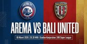 Jadwal Siaran Langsung Arema FC vs Bali United: Misi Singo Edan Amankan Kanjuruhan!
