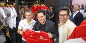 Erick Thohir Berikan Penilaian ke Jersey Baru Timnas Indonesia: Mencerminkan Warna Bangsa sampai Sarat Identitas Budaya