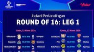 Jadwal Babak 16 Besar Liga Champions: Duel Sengit Menuju Perempat Final
