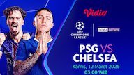 PSG vs Chelsea: Duel Sengit Perebutan Tiket Perempat Final Liga Champions