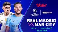 Real Madrid vs Man City: Pertempuran Penguasa Eropa di Santiago Bernabeu