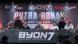 Byon Combat Showbiz 7 Resmi Go International! Gelar Laga Perdana di Malaysia Byon Combat Showbiz 7 Resmi Go International! Gelar Laga Perdana di Malaysia