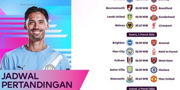 Jadwal Liga Inggris Pekan Ini: Newcastle vs MU Jadi Menu Utama, City dan Arsenal Pantang Terpeleset!