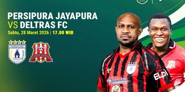 Duel Klasik Dua Kekuatan Legendaris: Jadwal Live Streaming Pegadaian Championship Persipura vs Deltras Sidoarjo Duel Klasik Dua Kekuatan Legendaris: Jadwal Live Streaming Pegadaian Championship Persipura vs Deltras Sidoarjo