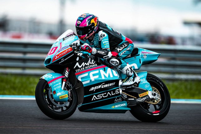 Performa Apik David Alonso di Moto2