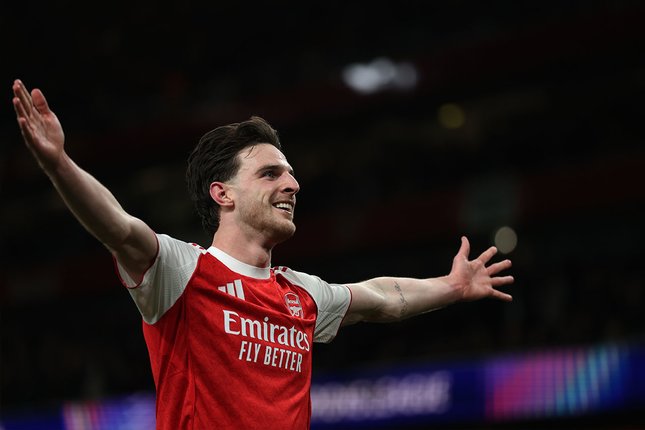 Declan Rice yang Tampil Sangat Perkasa