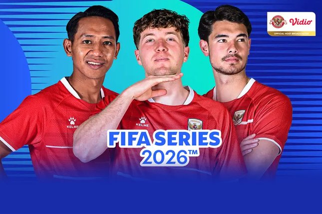 Pertandingan final FIFA Series 2026 antara Timnas Indonesia vs Bulgaria akan tayang di Vidio. (c) dok.Vidio