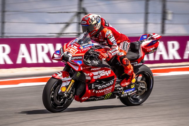 Pembalap Ducati Lenovo Team, Marc Marquez (c) Ducati Corse