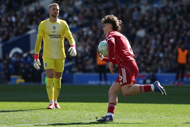 Babak Pertama Brighton vs Liverpool