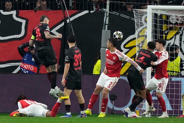 Susunan Pemain Bayer Leverkusen vs Arsenal