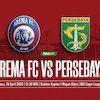 Link Live Streaming Arema FC vs Persebaya: Tayang di Mana, Kickoff Jam Berapa?