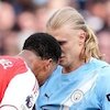 Man City vs Arsenal: Mengapa Gabriel Magalhaes Tak Dikartu Merah Usai Headbutt Erling Haaland?