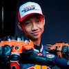 Kiandra Ramadhipa Dedikasikan Kemenangan Red Bull Rookies Cup Spanyol 2026 untuk Ayah dan Indonesia