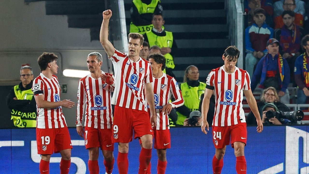 Rapor Pemain Atletico Madrid vs Barcelona: Julian Alvarez Bersinar, Atleti Pulang Bawa Modal Besar