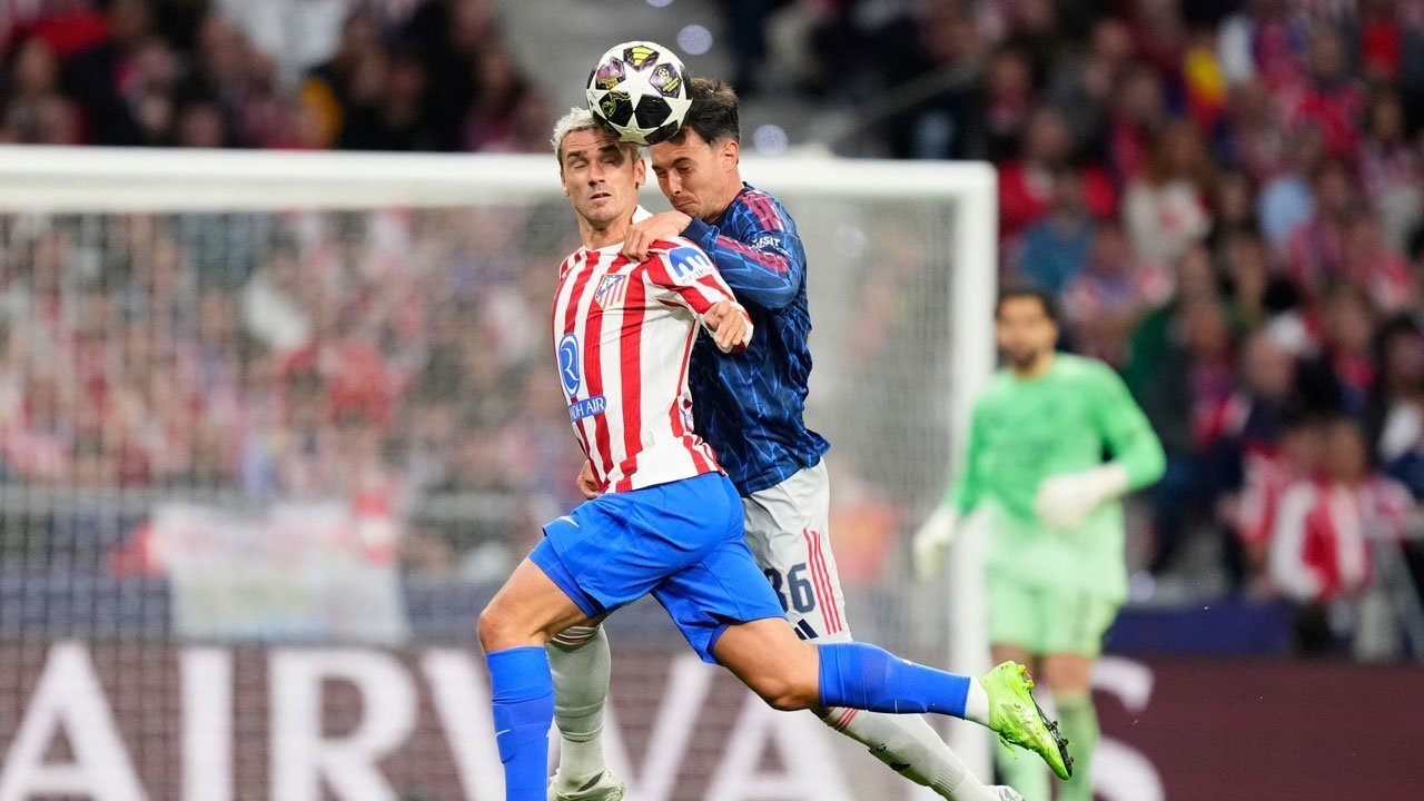 Man of the Match Atletico Madrid vs Arsenal: Antoine Griezmann