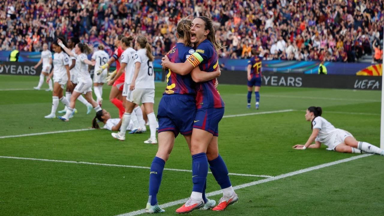 Barcelona Hancurkan Real Madrid 6-0, Lolos ke Semifinal Liga Champions Wanita dengan Agregat 12-2