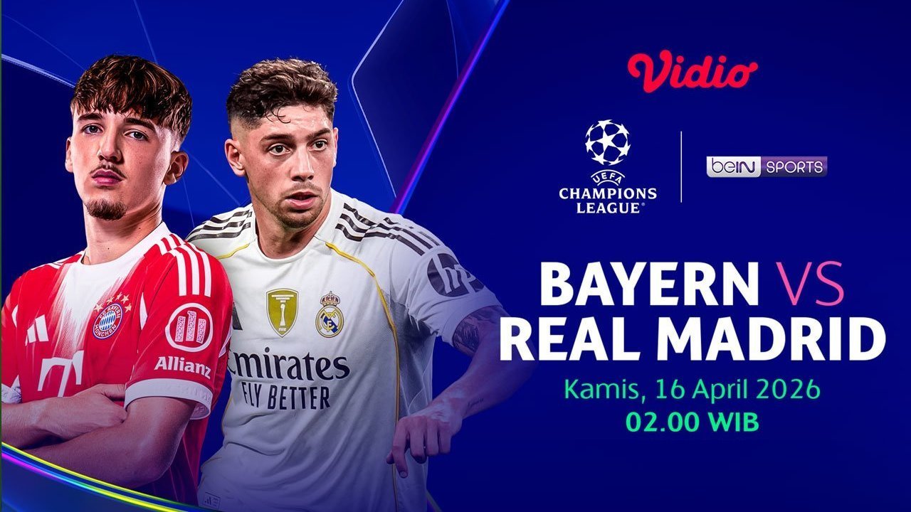 Link Streaming Bayern Munchen vs Real Madrid: Siapa yang Bakal Lolos ke Semifinal UCL? Link Streaming Bayern Munchen vs Real Madrid: Siapa yang Bakal Lolos ke Semifinal UCL?