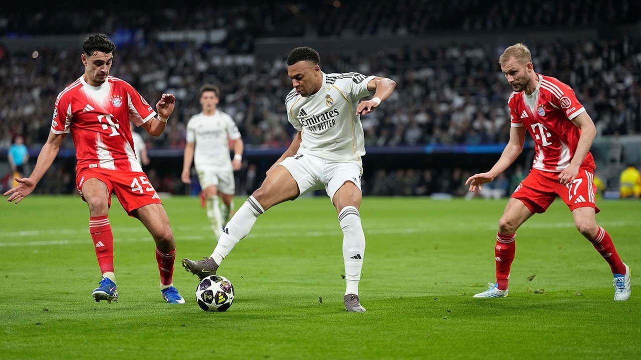 Bagaimana Performa Jude Bellingham dan Kylian Mbappe Lawan Bayern Munchen?