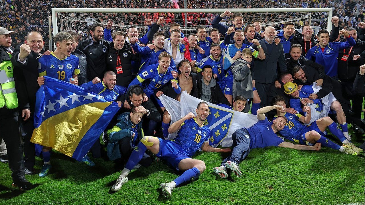 Singkirkan Italia dan Lolos Piala Dunia 2026: Pemain Muda Bosnia Bikin Bangga