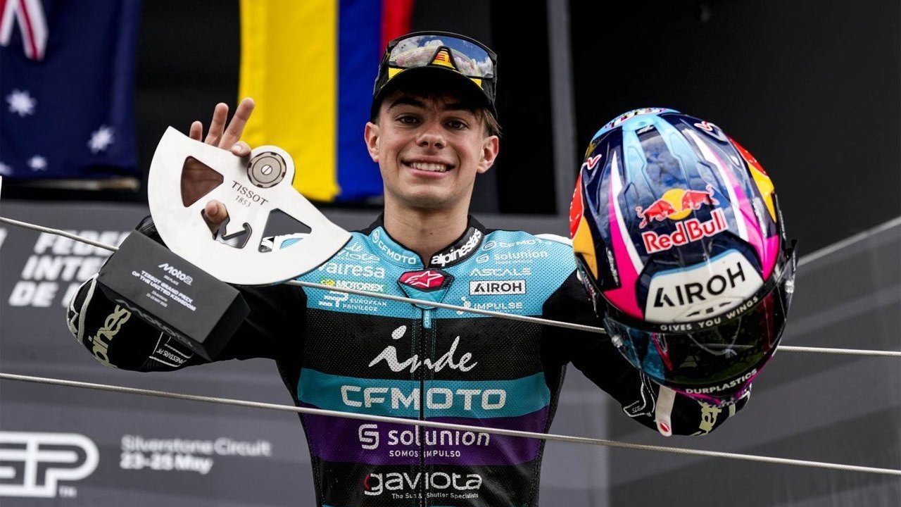 Mengenal David Alonso, 'Baby GOAT' yang Dirumorkan Bakal Bela Honda HRC Castrol di MotoGP 2027 Mengenal David Alonso, 'Baby GOAT' yang Dirumorkan Bakal Bela Honda HRC Castrol di MotoGP 2027