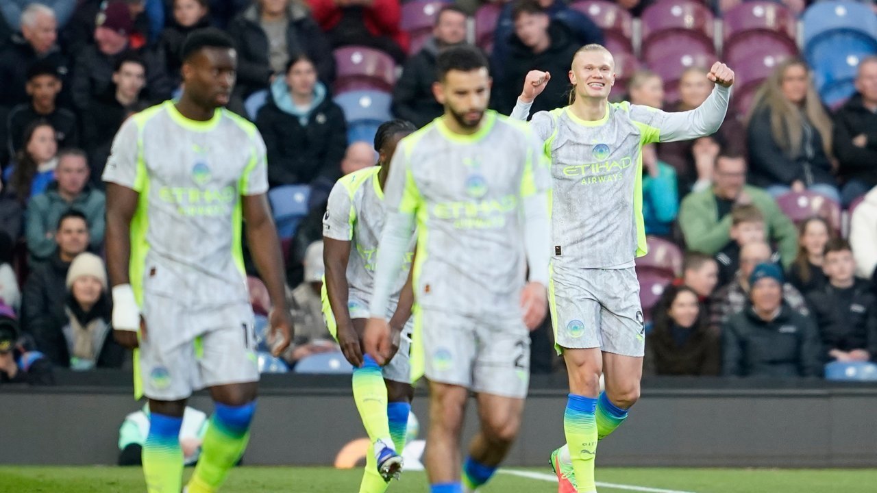 Hasil Burnley vs Man City: Citizens Gusur Arsenal dari Puncak, Tuan Rumah Degradasi