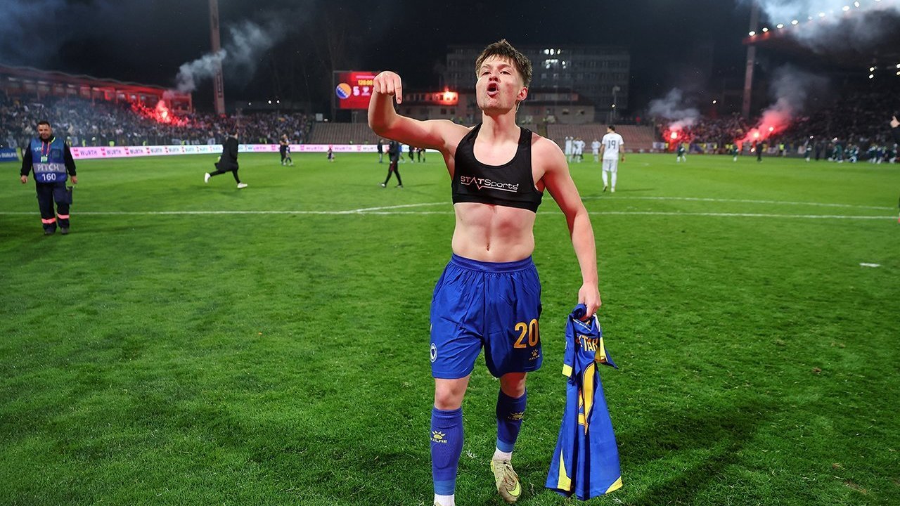 Man of the Match Bosnia dan Herzegovina vs Italia: Esmir Bajraktarevic