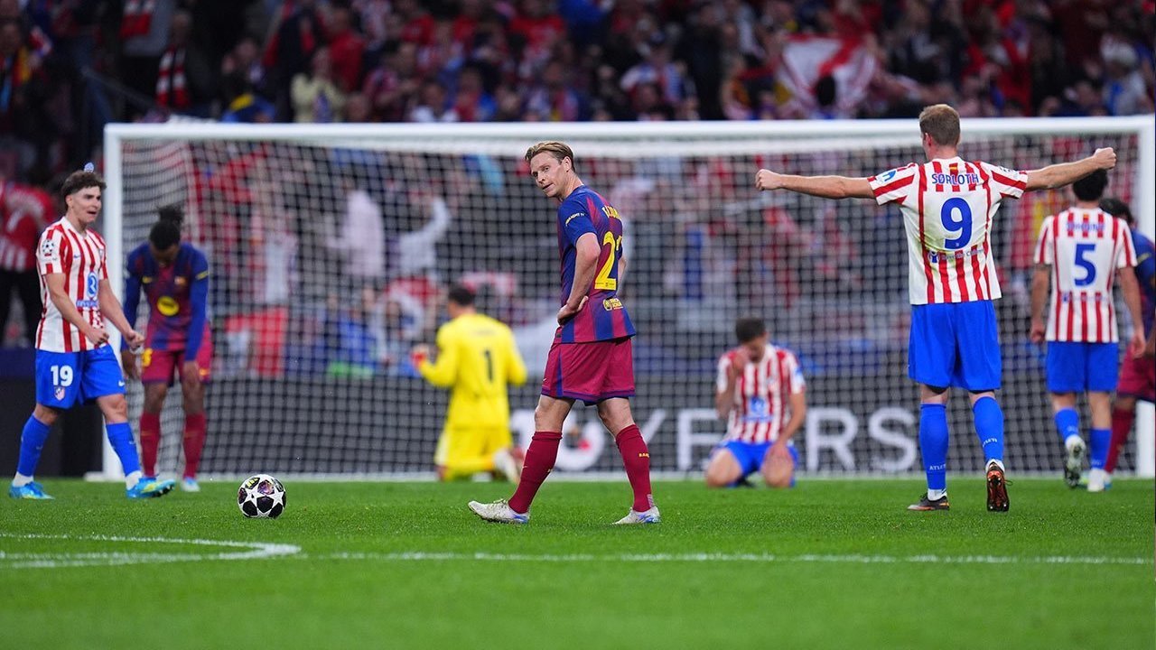 Curhat De Jong Setelah Barca Disingkirkan Atletico: Kami Sudah Berikan Segalanya, Hanya Kurang Beruntung