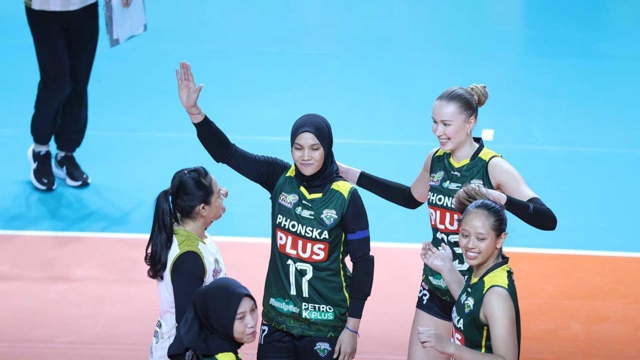Gresik Phonska Plus Bersinar! Kalahkan Electric PLN 3-0 dan Kirim Sinyal Kuat ke Grand Final Proliga 2026 Gresik Phonska Plus Bersinar! Kalahkan Electric PLN 3-0 dan Kirim Sinyal Kuat ke Grand Final Proliga 2026