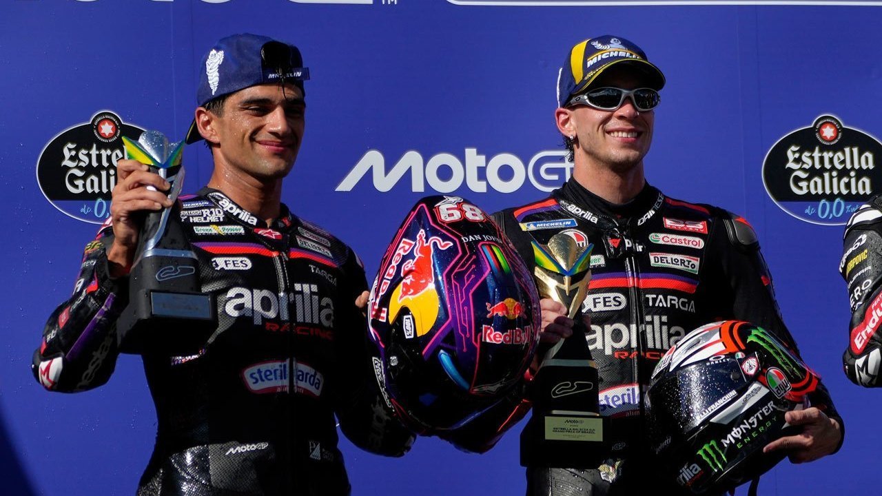 Ancam Gulingkan Dominasi Ducati di MotoGP 2026, Aprilia Catat Banyak Rekor Baru! Ancam Gulingkan Dominasi Ducati di MotoGP 2026, Aprilia Catat Banyak Rekor Baru!