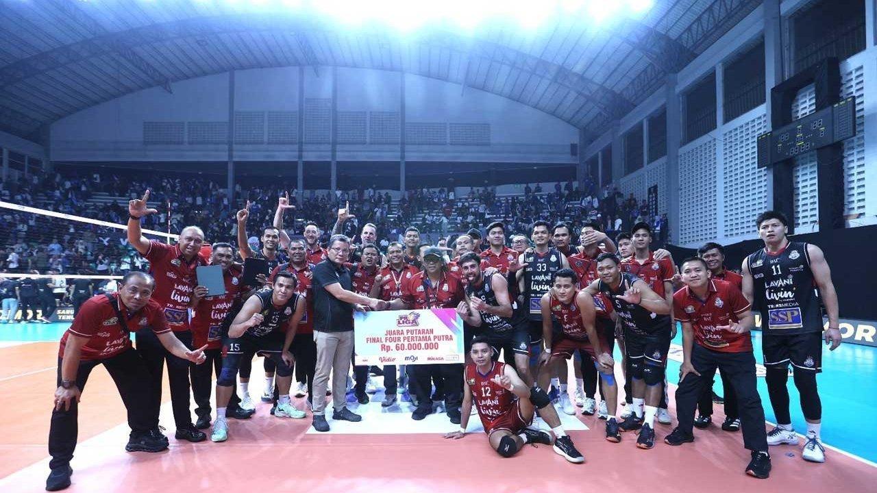 LavAni Tumbangkan Bhayangkara Presisi, Kunci Gelar Juara Putaran Pertama Final Four Proliga 2026