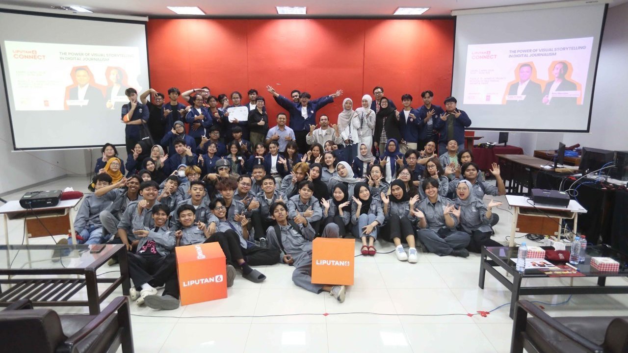 Liputan6 Connect Hadir di Trisakti School of Multimedia, Bahas Pentingnya Visual Storytelling
