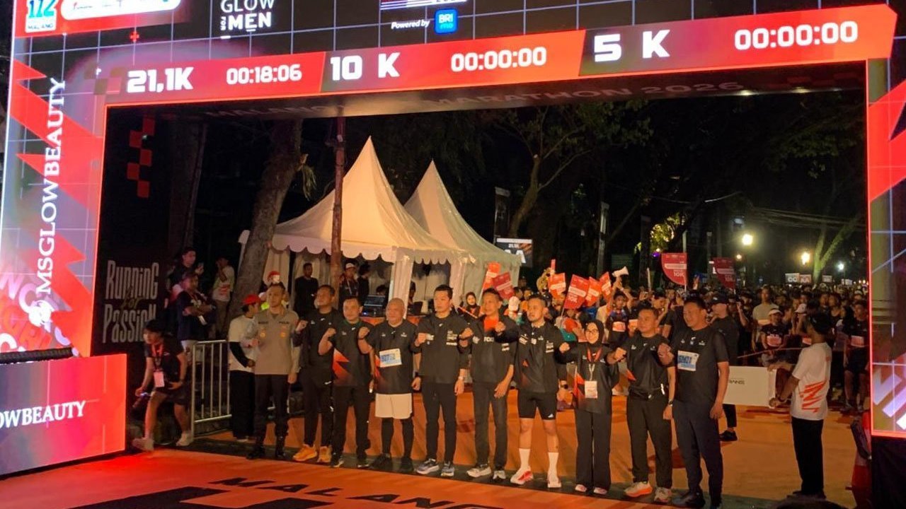 Malang Half Marathon 2026 Powered by BRImo Bantu Gerakkan Ekonomi Lewat Sport Tourism