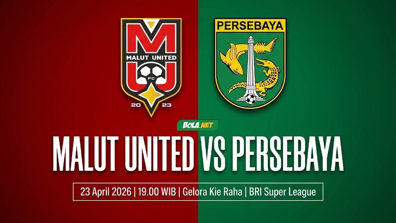Live Streaming Siaran Langsung Malut United vs Persebaya: Main di Mana, Kickoff Jam Berapa?