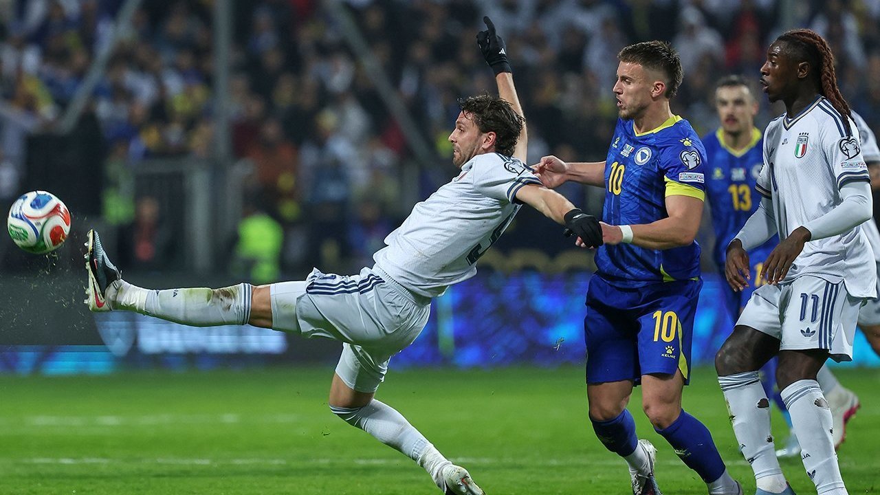 Hasil Bosnia dan Herzegovina vs Italia: Kalah Dramatis, Italia Dipastikan Absen 3x Beruntun di Piala Dunia Hasil Bosnia dan Herzegovina vs Italia: Kalah Dramatis, Italia Dipastikan Absen 3x Beruntun di Piala Dunia