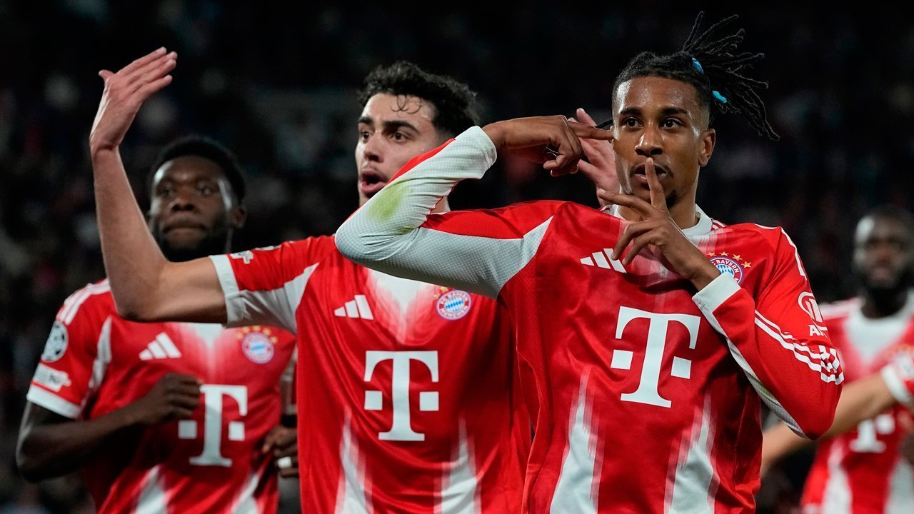 Rapor Pemain Bayern Munchen di Kandang PSG: Trio Michael Olise, Harry Kane, dan Luis Diaz Menggila