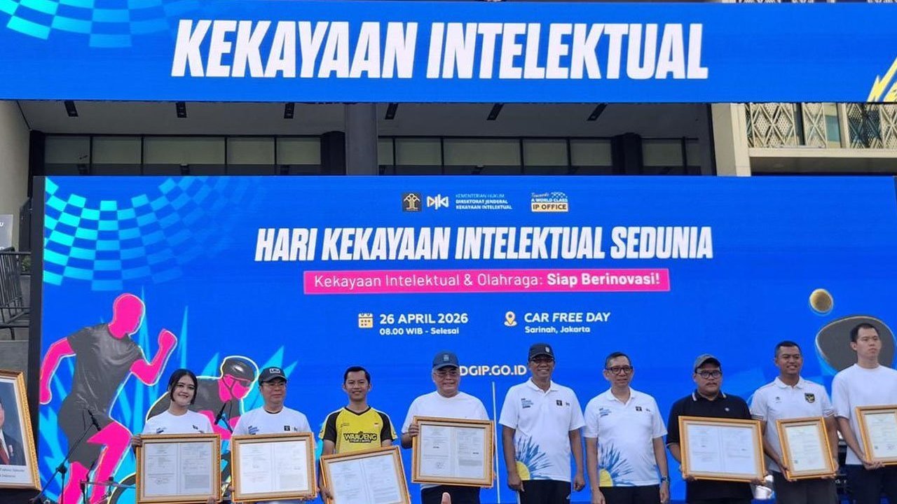 Peringatan HAKI 2026 Angkat Olahraga sebagai Industri Kreatif Modern