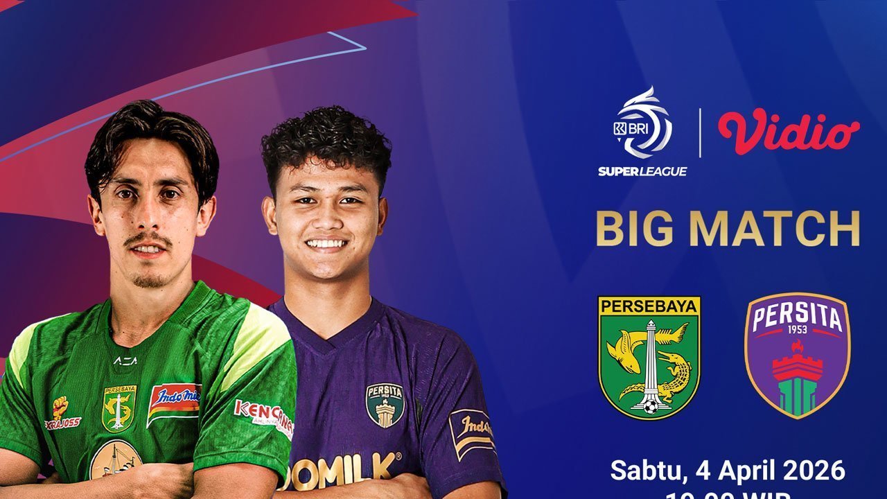 Nonton Live Streaming Persebaya Surabaya vs Persita Tangerang di BRI Super League Nonton Live Streaming Persebaya Surabaya vs Persita Tangerang di BRI Super League