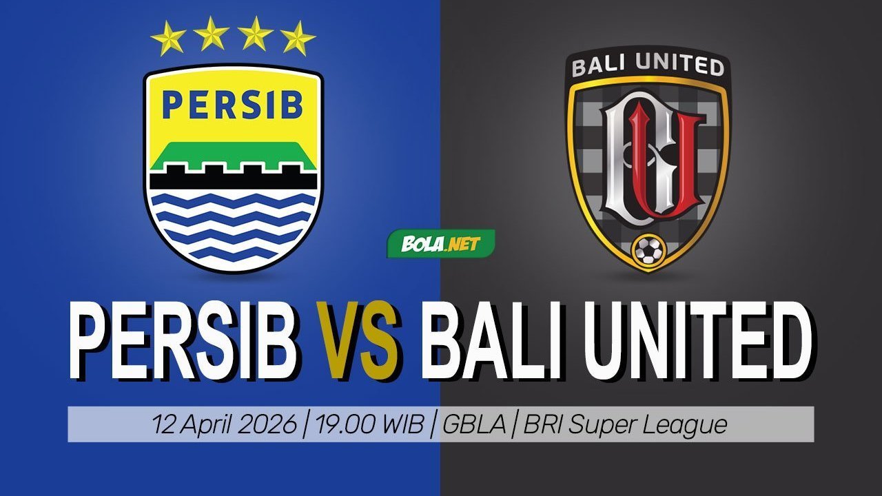Jadwal Siaran Langsung dan Link Streaming Persib vs Bali United di Indosiar dan Vidio Hari Ini