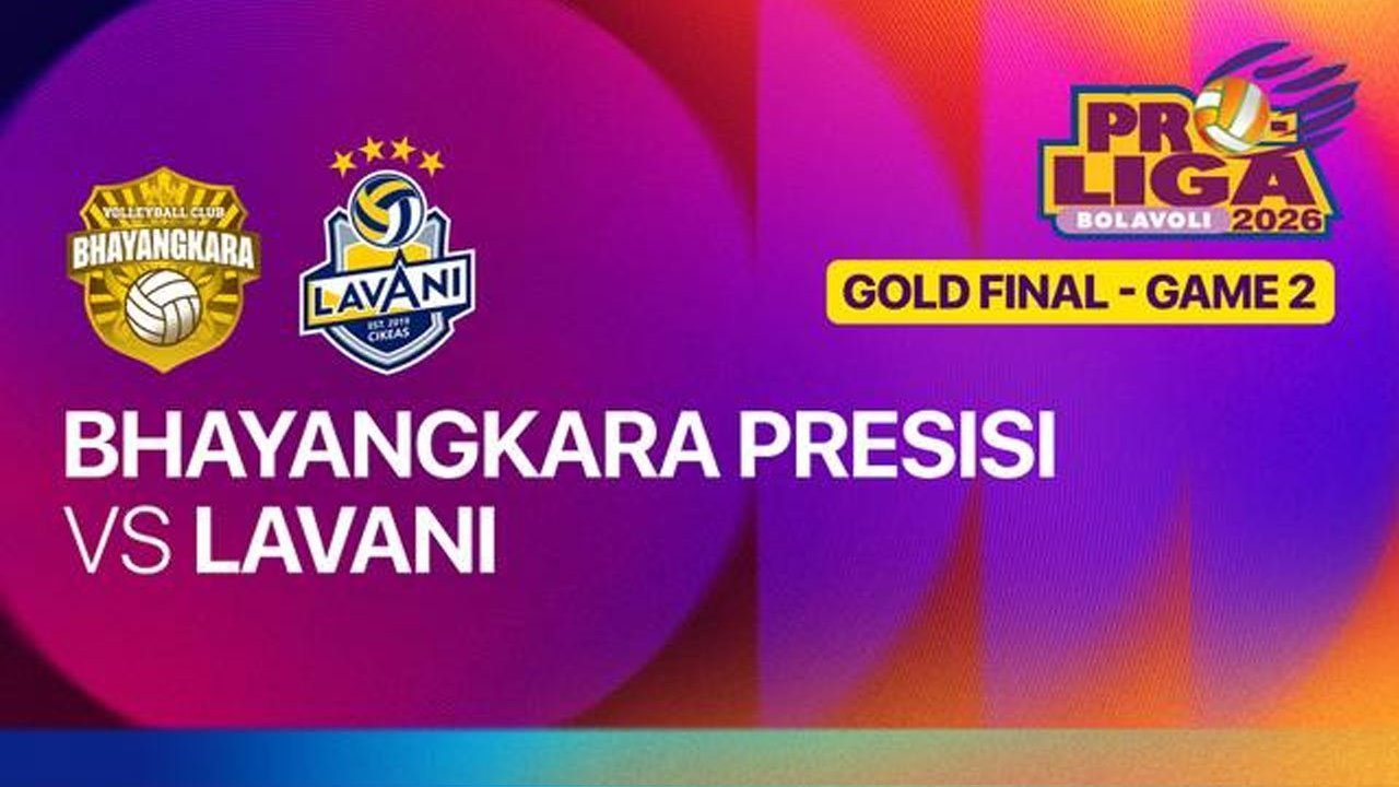 Nonton Live Streaming Jakarta Bhayangkara Presisi vs Jakarta Lavani Livin Transmedia di Grand Final Proliga 2026 di MOJI, 25 April 2026